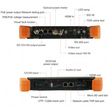 Гибридный CCTV видеотестер TI-HT9699-5